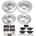 Power Stop 17-19 Honda Civic Front & Rear Z23 Evolution Sport Brake Kit