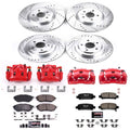 Power Stop 05-09 Subaru Legacy Front & Rear Z23 Evolution Sport Brake Kit w/Calipers