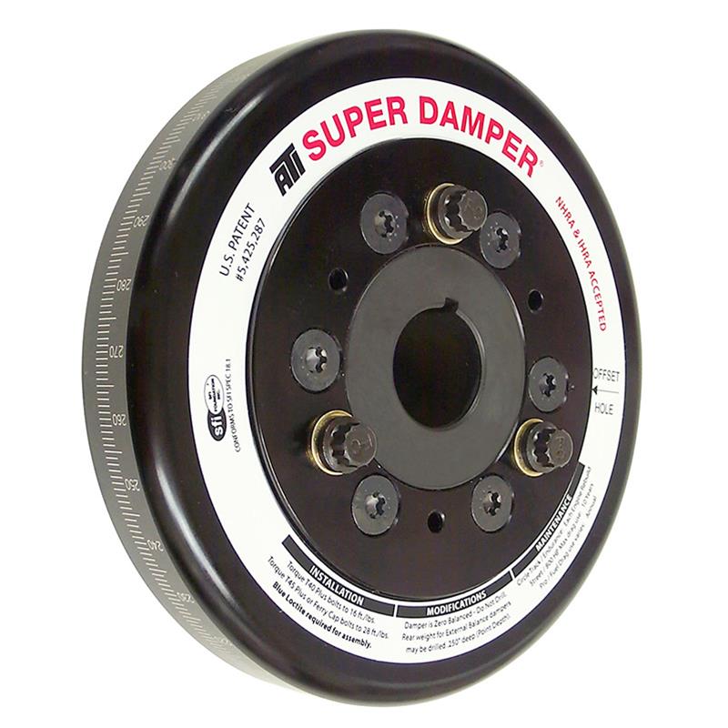 ATI Damper - 7.074in - Alum - Chrysler A V8 - 318-360 - OEM Frt - 2 Ring