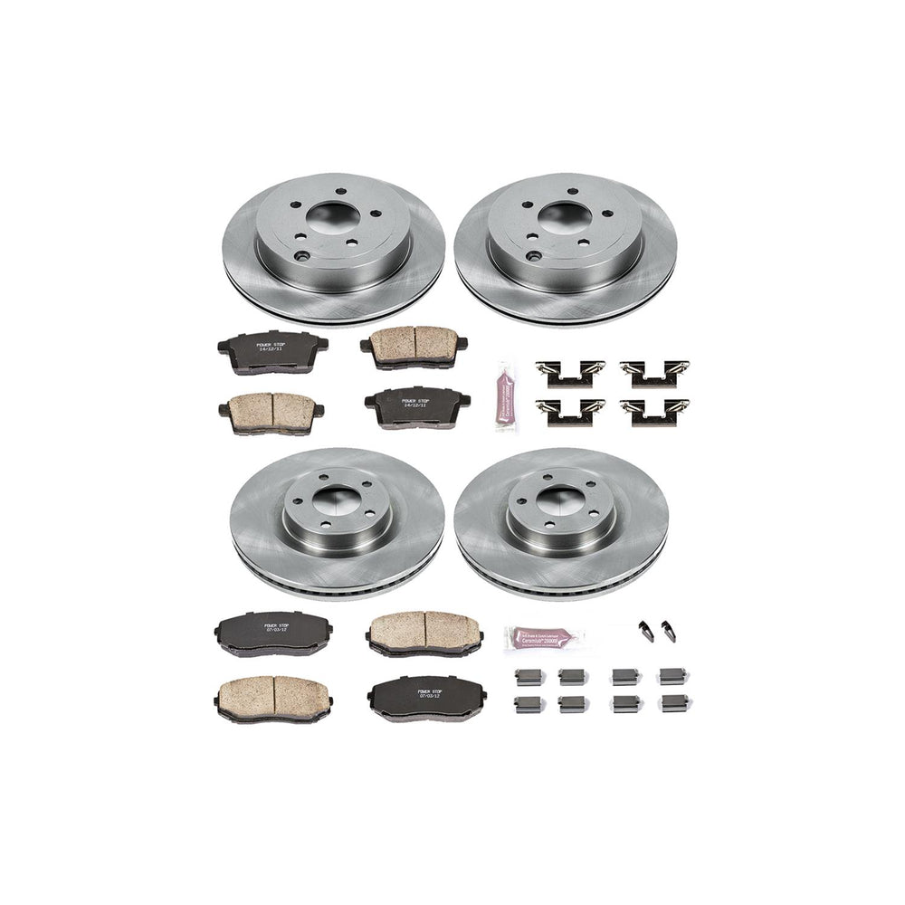 Power Stop 07-10 Ford Edge Front & Rear Autospecialty Brake Kit