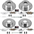 Power Stop 96-98 BMW Z3 Front & Rear Z26 Street Warrior Brake Kit