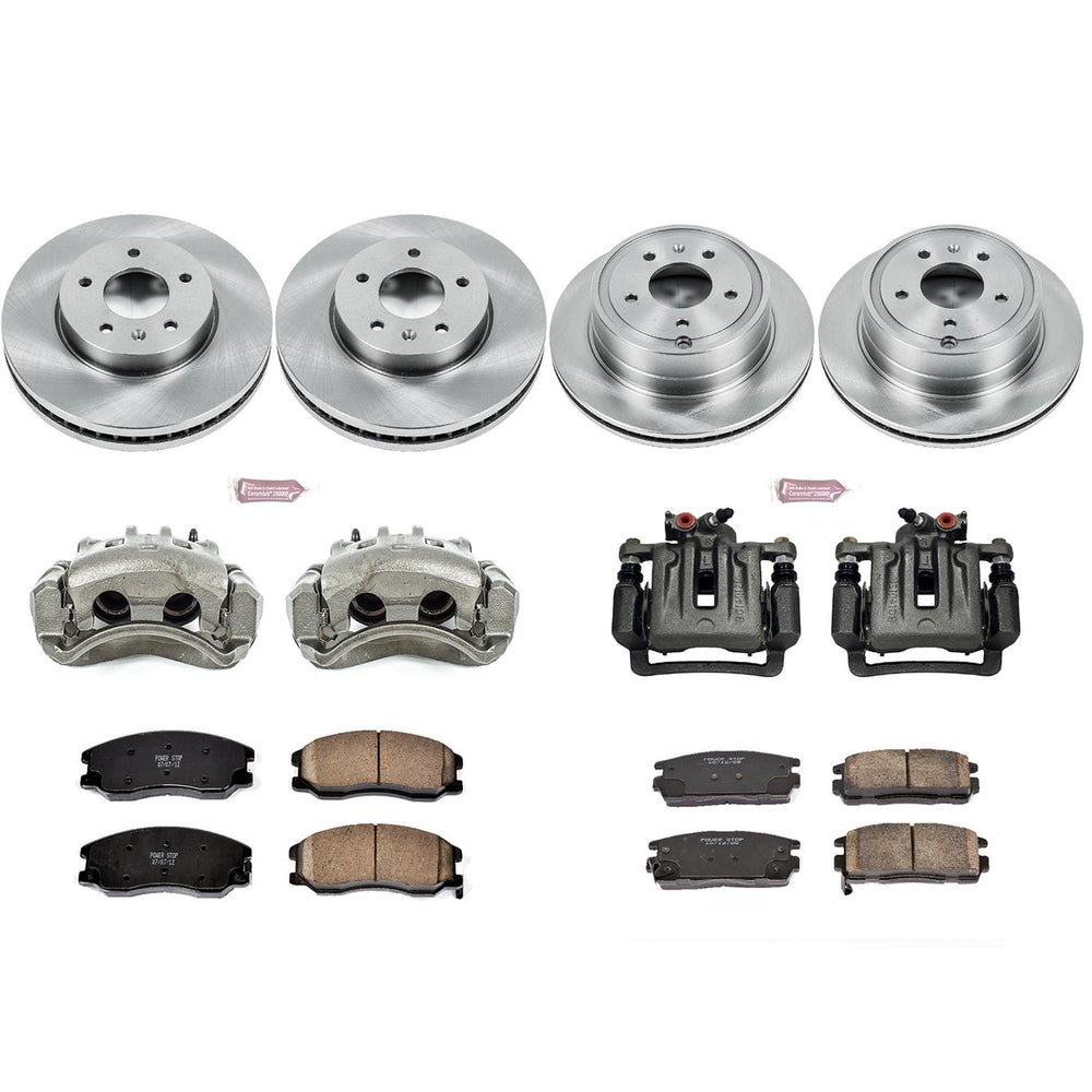 Power Stop 12-15 Chevrolet Captiva Sport Autospecialty Kit w/ Calipers - Front and Rear