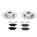 Power Stop 08-13 Volvo C30 Rear Z23 Evolution Sport Brake Kit w/Calipers