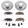 Power Stop 96-00 Honda Civic Front & Rear Z26 Street Warrior Brake Kit
