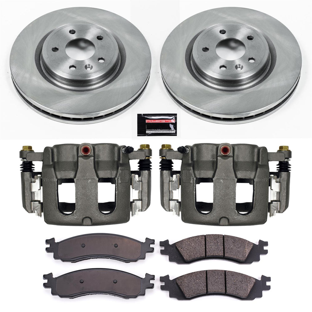 Power Stop 2010 Ford Taurus Front Autospecialty Kit w/Cals