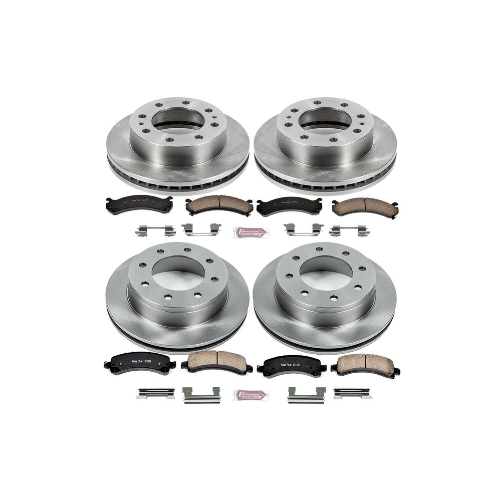 Power Stop 14-19 Chevrolet Express 3500 Front & Rear Autospecialty Brake Kit