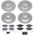 Power Stop 03-11 Saab 9-3 Front & Rear Euro-Stop Brake Kit