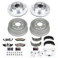 Power Stop 92-99 Jeep Cherokee Front & Rear Z36 Truck & Tow Brake Kit