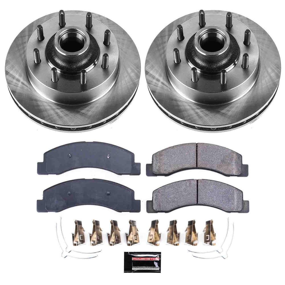 Power Stop 99-02 Ford F-350 Super Duty Front Autospecialty Brake Kit