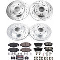 Power Stop 11-15 Honda CR-Z Front & Rear Z23 Evolution Sport Brake Kit