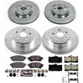Power Stop 13-19 Lexus GS350 Front & Rear Z23 Evolution Sport Brake Kit