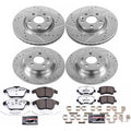 Power Stop 15-18 Volvo S60 Front & Rear Z36 Truck & Tow Brake Kit