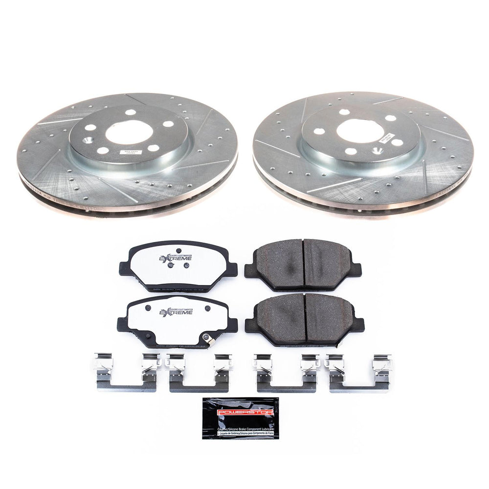 Power Stop 19-20 Buick Envision Front Z26 Street Warrior Brake Kit