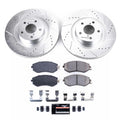 Power Stop 16-17 Subaru Crosstrek Front Z23 Evolution Sport Brake Kit w/Calipers