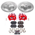 Power Stop 05-09 Audi A4 Rear Z23 Evolution Sport Brake Kit w/Calipers