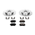 Power Stop 05-09 Audi A4 Rear Z23 Evolution Sport Brake Kit w/Calipers