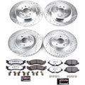 Power Stop 2010 Ford Taurus Front & Rear Z36 Truck & Tow Brake Kit