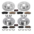 Power Stop 13-18 Nissan Sentra Front & Rear Z23 Evolution Sport Brake Kit