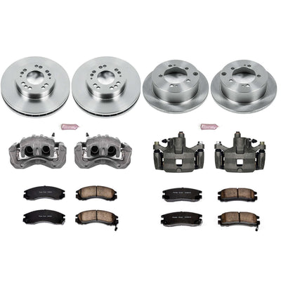 Power Stop 95-97 Eagle Talon Front & Rear Autospecialty Brake Kit w/Calipers