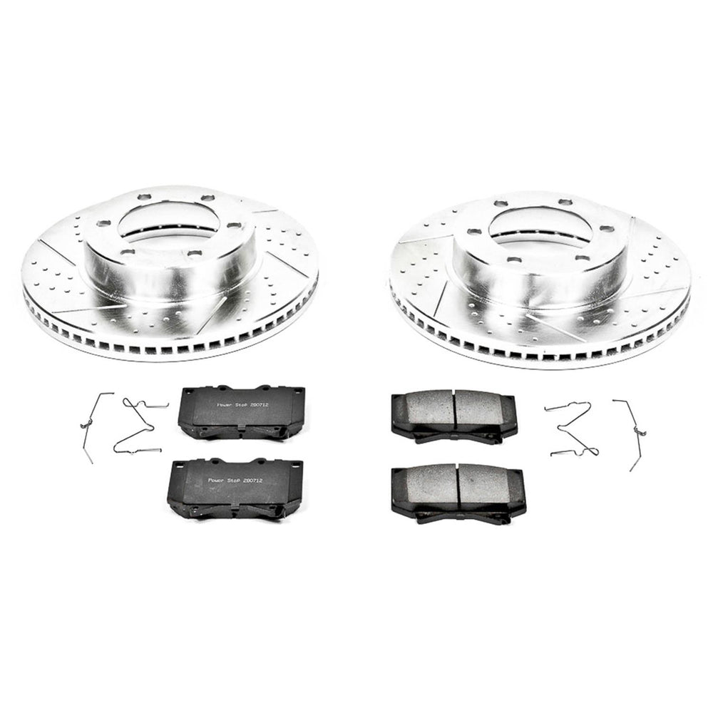 Power Stop 00-02 Toyota Tundra Front & Rear Z23 Evolution Sport Brake Kit