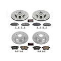 Power Stop 13-17 Honda Accord Front & Rear Z23 Evolution Sport Brake Kit
