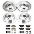 Power Stop 02-04 Toyota Camry Front & Rear Z23 Evolution Sport Brake Kit