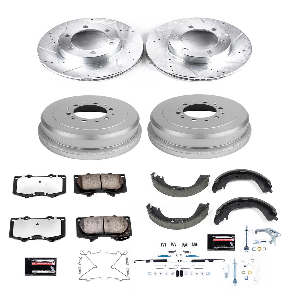 Power Stop 00-03 Toyota Tundra Front & Rear Z36 Truck & Tow Brake Kit