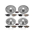 Power Stop 13-18 Ford C-Max Front & Rear Z23 Evolution Sport Brake Kit