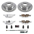 Power Stop 01-05 BMW 325xi Front & Rear Z26 Street Warrior Brake Kit