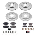 Power Stop 17-19 Kia Soul Front & Rear Z17 Evolution Geomet Coated Brake Kit