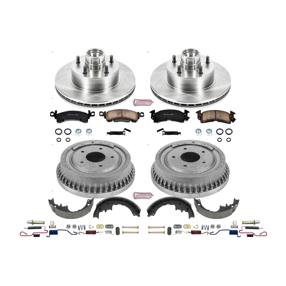 Power Stop 1985 Buick Electra Front & Rear Autospecialty Brake Kit