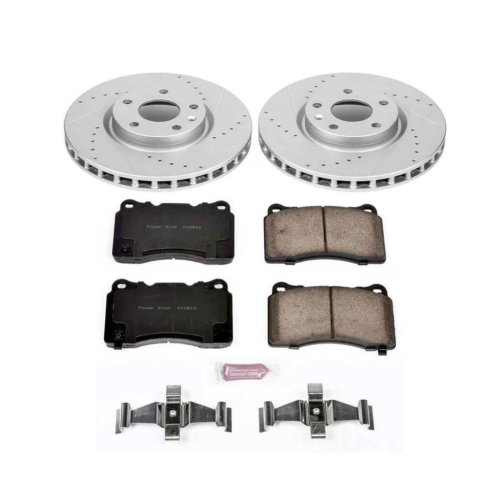 Power Stop 2014 Chevrolet Corvette Front & Rear Z23 Evolution Sport Brake Kit