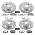 Power Stop 07-13 Suzuki SX4 Front & Rear Z26 Street Warrior Brake Kit