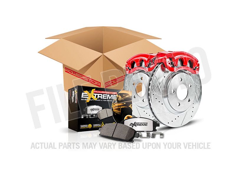 Power Stop 14-12 Honda Ridgeline Z36 Truck and Tow Kit w/ Calipers - Front and Rear