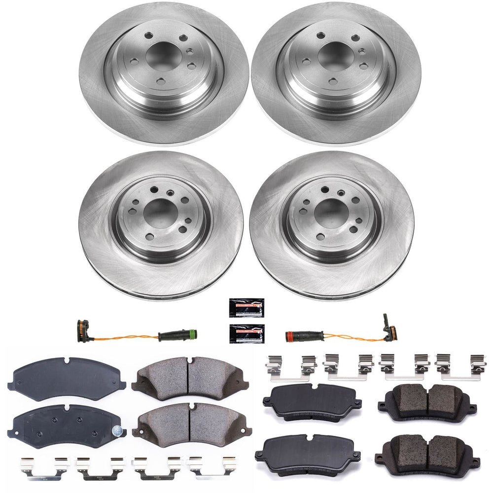 Power Stop 2016 Mercedes-Benz GLE300d Front & Rear Autospecialty Brake Kit