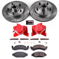 Power Stop 1986 Ford E-150 Econoline Front Z23 Evolution Sport Brake Kit w/Calipers