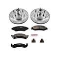 Power Stop 1986 Ford E-150 Econoline Front Z23 Evolution Sport Brake Kit w/Calipers