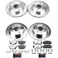 Power Stop 89-96 Nissan 240SX Front & Rear Z26 Street Warrior Brake Kit