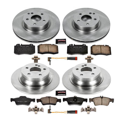 Power Stop 04-06 Mercedes-Benz E500 Front & Rear Autospecialty Brake Kit