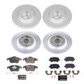 Power Stop 15-18 Volvo S60 Front & Rear Euro-Stop Brake Kit