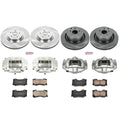 Power Stop 09-13 Infiniti FX50 Front & Rear Autospecialty Kit w/Cals