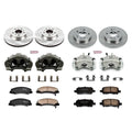 Power Stop 11-13 Chevrolet Impala Autospecialty Kit w/ Calipers - Front and Rear