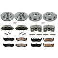 Power Stop 99-00 Ford F-150 Autospecialty Kit w/ Calipers - Front and Rear