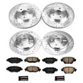 Power Stop 02-05 Jaguar X-Type Front & Rear Z23 Evolution Sport Brake Kit