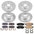 Power Stop 18-19 Nissan 370Z Front & Rear Z17 Evolution Geomet Coated Brake Kit