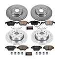 Power Stop 12-15 Volkswagen Passat Front & Rear Z23 Evolution Sport Brake Kit