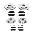 Power Stop 04-12 Mitsubishi Galant Front & Rear Z23 Evolution Sport Brake Kit