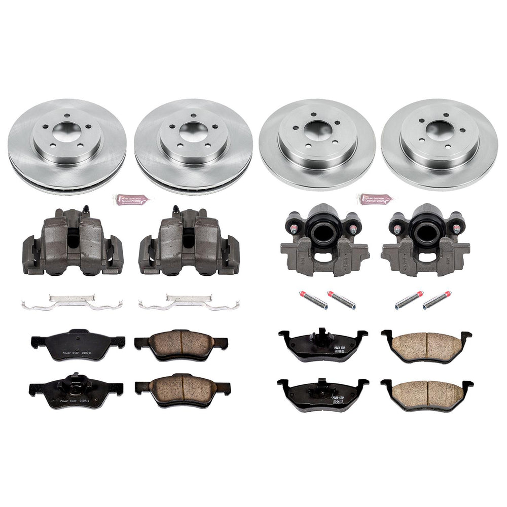 Power Stop 05-07 Ford Escape Front & Rear Autospecialty Brake Kit w/Calipers