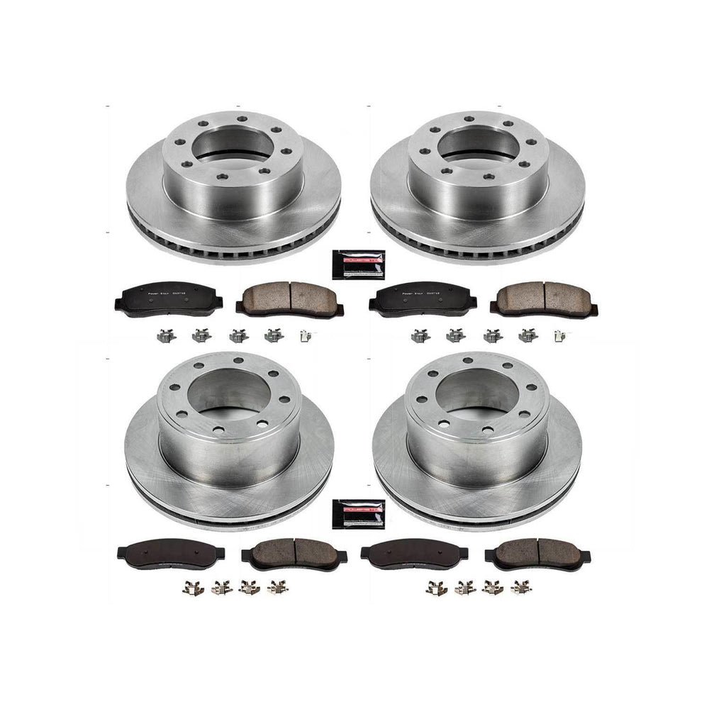 Power Stop 07-08 Ford F-250 Super Duty Front & Rear Autospecialty Brake Kit