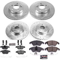 Power Stop 2014 Mercedes-Benz C300 Front & Rear Z23 Evolution Sport Brake Kit